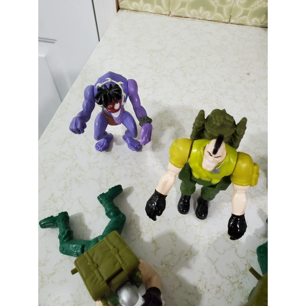 Small Soldiers Toys Action Figurines Vintage 1998 Lot Of 6 Burger King Gorgonite